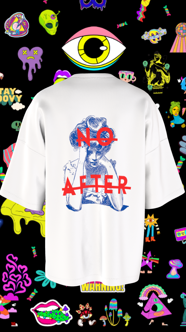 T-SHIRT "NO AFTER"